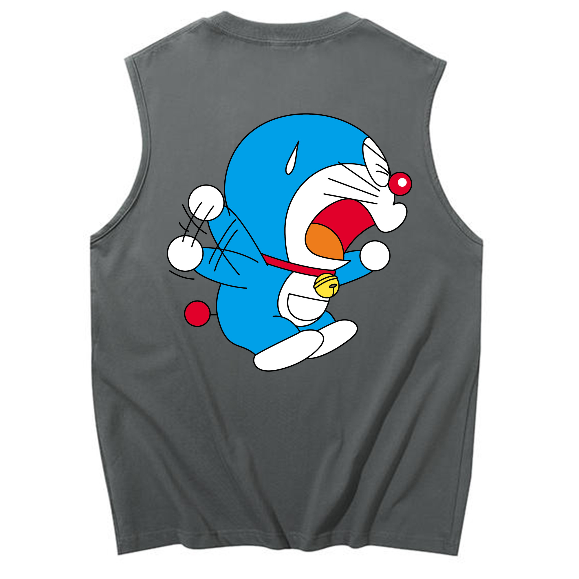 （画像用） ドラえもん Doraemon コットン100％タンクトップ（背面プリント）